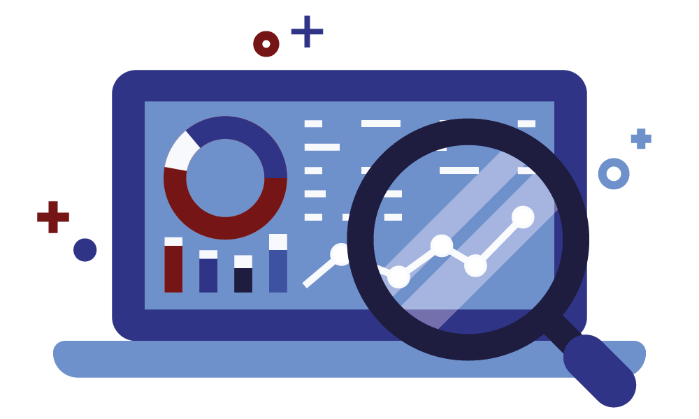 analyzing and interpreting data on a computer