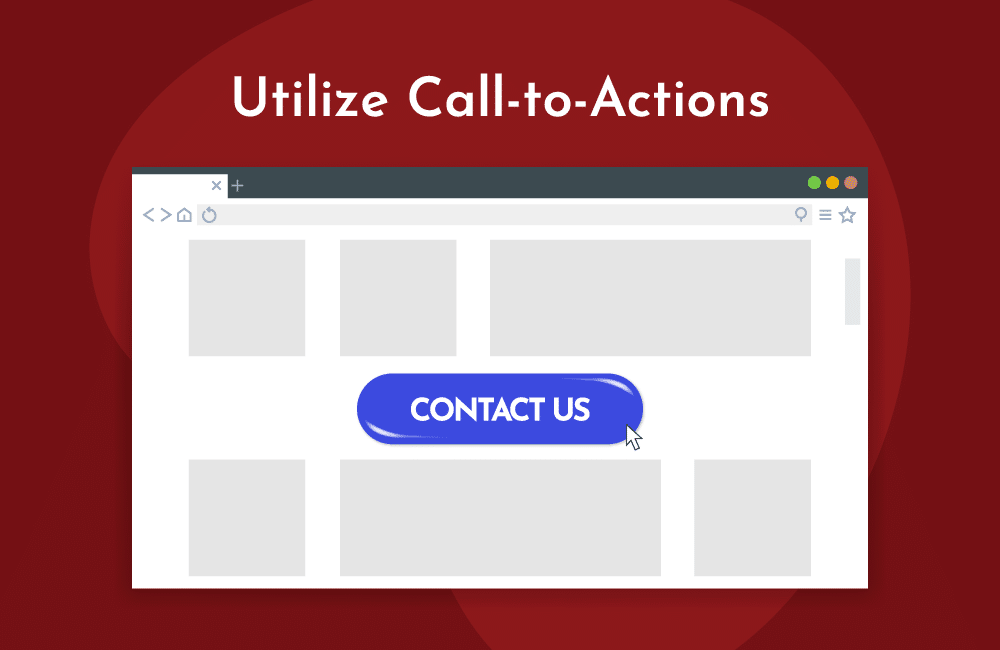 utilize call to actions