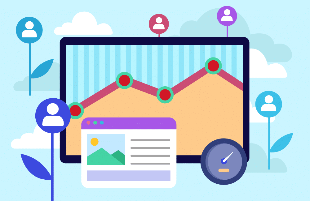 blog traffic chart