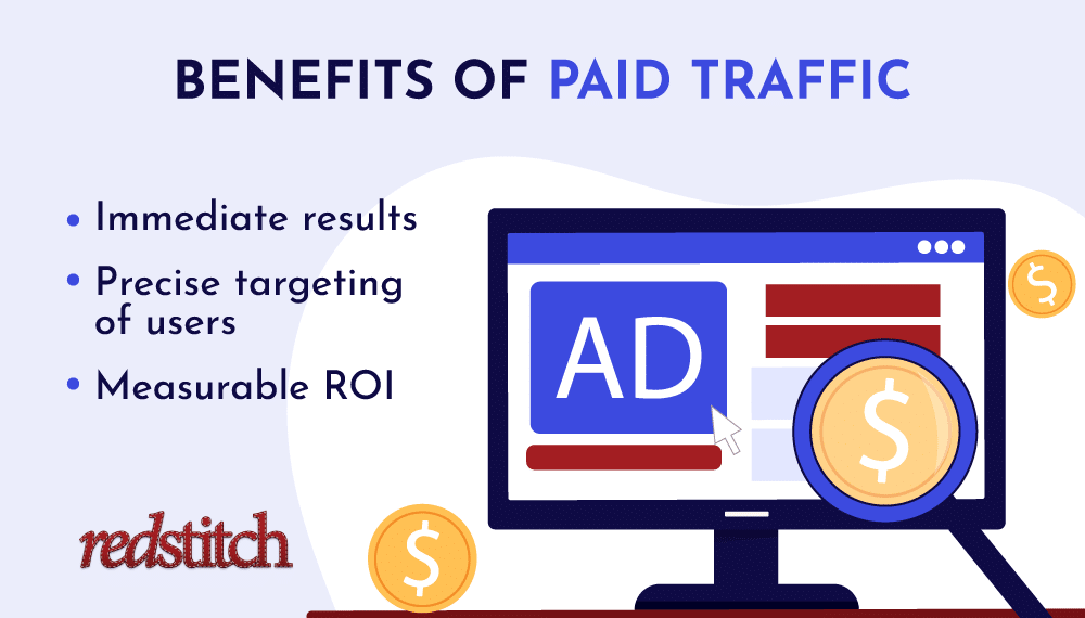 benefits of paid traffic
