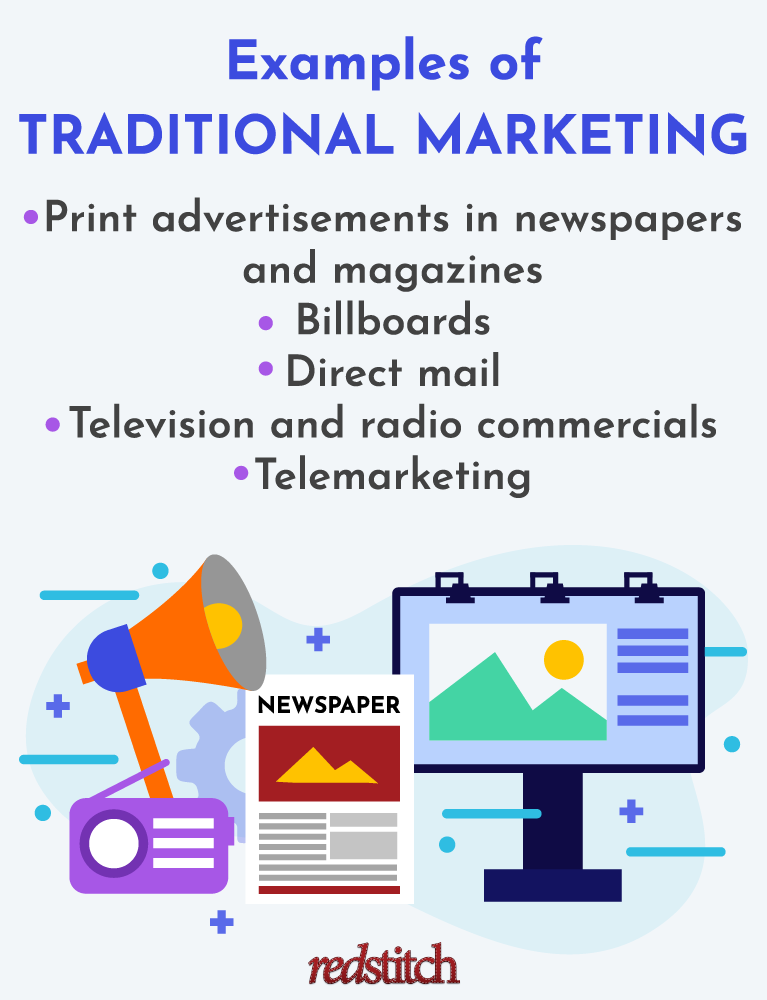 examples of traditional marketing