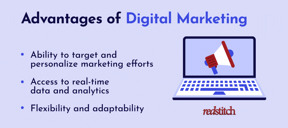 advantages of digital marketing